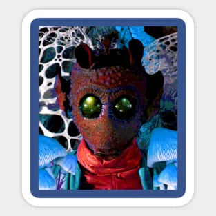 Through the Portal Sticker